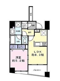 イニシアイオ高田馬場 4階 間取り図