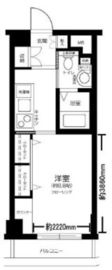 アクシア千駄ヶ谷 3階 間取り図