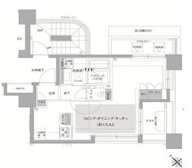 エルスタンザ文京白山 9階 間取り図