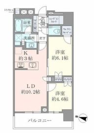 アルファグランデ千桜タワー 21階 間取り図