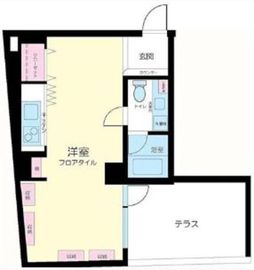 レグノ・フィーゴ駒場東大前 1階 間取り図