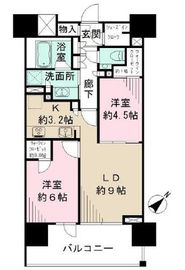 ザ・パークハウス愛宕虎ノ門 9階 間取り図