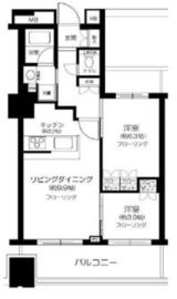 富久クロスグリーンレジデンス 6階 間取り図