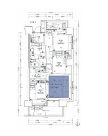 ザ・パークハウス山吹神楽坂 3階 間取り図