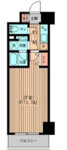 レガーロ御茶ノ水2 205 間取り図