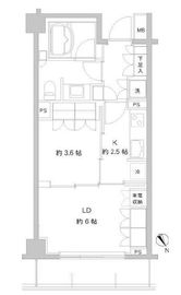 パークホームズ六本木乃木坂アーバンレジデンス 4階 間取り図