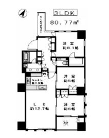 プレミスト九段 3階 間取り図