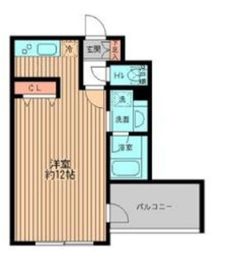 レガーロ御茶ノ水1 404 間取り図