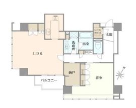 アクシア青山 4階 間取り図