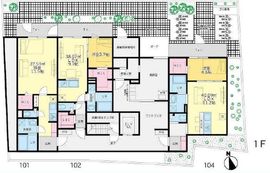 西麻布SBMマンション 102 間取り図