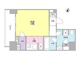 ウィスタリアマンション西新宿 903 間取り図