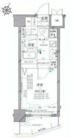 パレステュディオ渋谷ウエスト 5階 間取り図