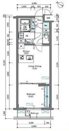 BLESS北新宿 2069 間取り図