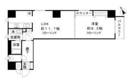 メゾン ASAKUSA G3 204 間取り図