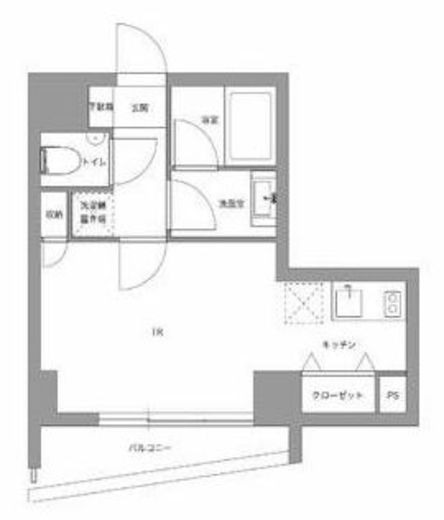 リバーテラス月島 305 間取り図