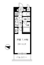 ラ・グランドゥール白金 105 間取り図