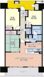 東京ソシオグランデ 12階 間取り図