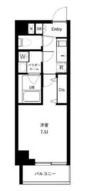 オーキッドレジデンス上野稲荷町Ⅱ 501 間取り図