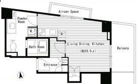 レガーロ西早稲田 805 間取り図