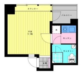 S-FORT日本橋箱崎 503 間取り図