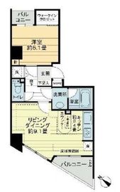 ライオンズシティ学芸大学 2階 間取り図