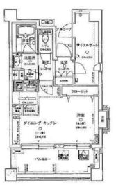 ルモンド恵比寿 9階 間取り図