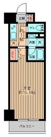 レガーロ御茶ノ水2 506 間取り図