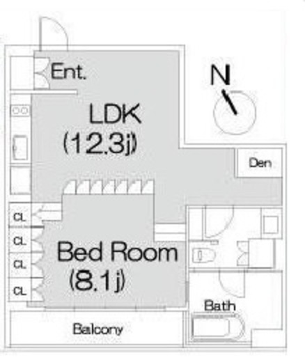 BEKKA 501 間取り図