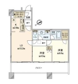 アウルタワー 40階 間取り図