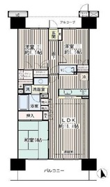 品川シーサイドレジデンス 3階 間取り図