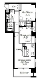 プレシス東神田 9階 間取り図