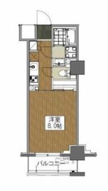 清澄白河レジデンス弐番館 907 間取り図