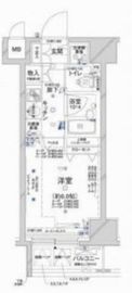 コンシェリア新橋 6階 間取り図