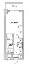 ハーモニーレジデンス西麻布 3階 間取り図