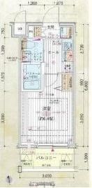 エステムプラザ品川大崎駅前レジデンシャル 602 間取り図