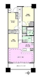 マジェスティハウス新宿御苑パークナード 5階 間取り図