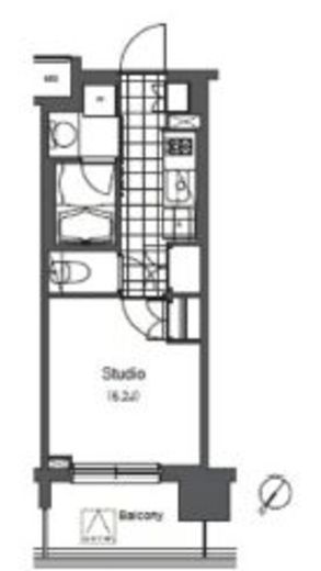 LaSante千駄木 (ラサンテ千駄木) 1003 間取り図