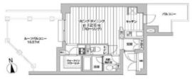 フォリア白金 2階 間取り図