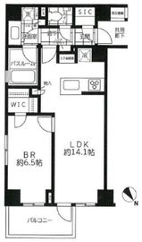 オープンレジデンシア表参道神宮前ザ・ハウス 4階 間取り図