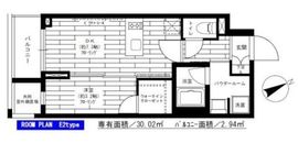 グランドコンシェルジュ六本木 4階 間取り図