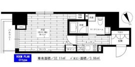 グランドコンシェルジュ六本木 2階 間取り図