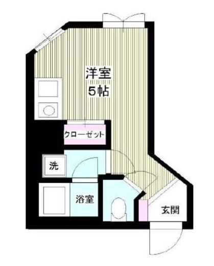 コートヤード南青山 201 間取り図