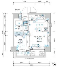 リヴァプール東池袋 6階 間取り図