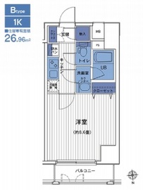 HF三田レジデンス2 1102 間取り図