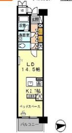 ロイヤルパークス西新井 223 間取り図