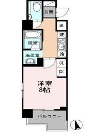 カスタリア大森3 501 間取り図