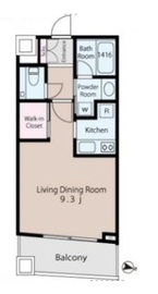 エポノーク市ヶ谷 904 間取り図