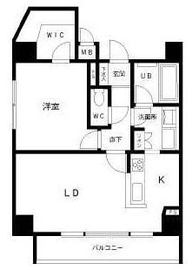 プレミアム白金高輪 901 間取り図