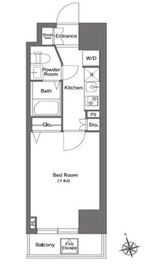 エルスタンザ浅草 501 間取り図