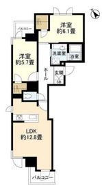 リジェネス小石川fb 503 間取り図